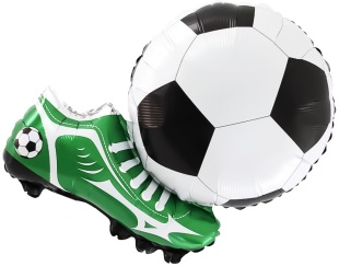 Шар (30''/76 см) Фигура, Футбол, Победный Гол, 1 шт.