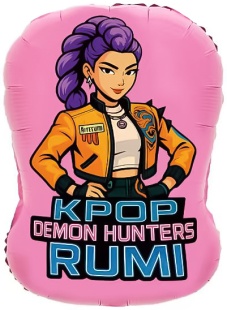 Шар (22''/56 см) Фигура, Девочки Аниме, Дизайн №2, 1 шт.